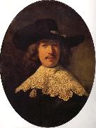 REMBRANDT Harmenszoon van Rijn Young Man With a Moustache Germany oil painting artist